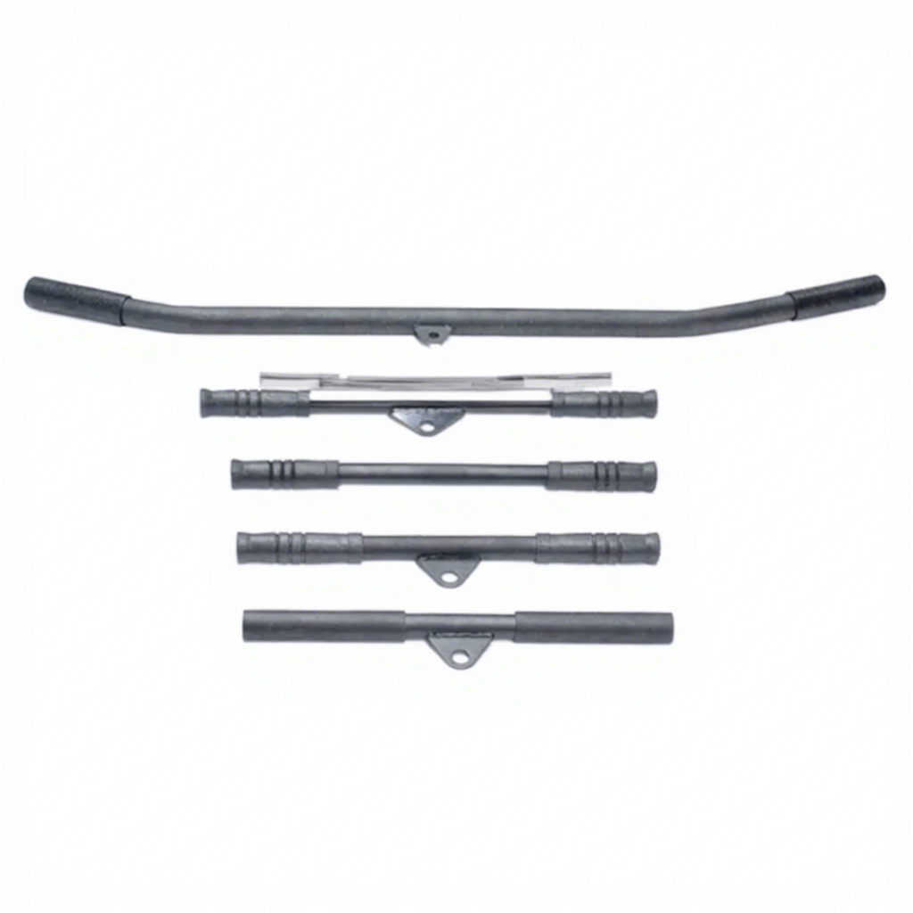 Lat pulldown bar set